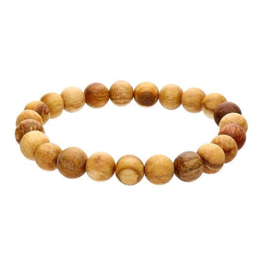 Palo Santo (Heilig hout) armband 8mm kralen - Rust en Zuivering